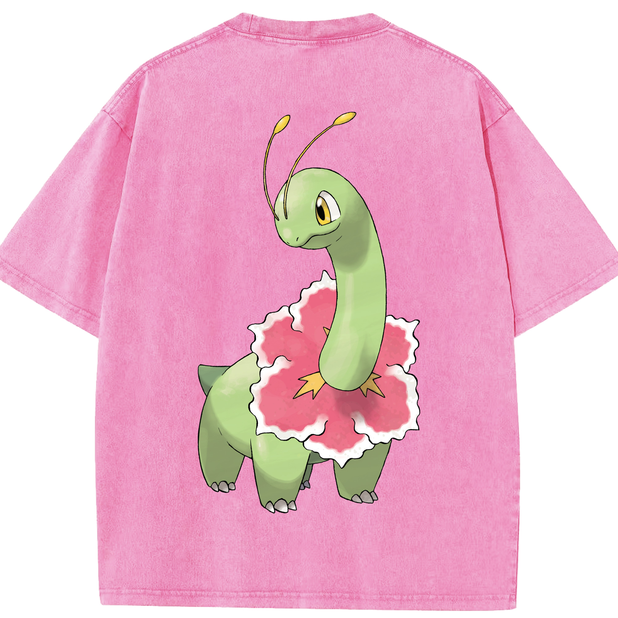 （画像用） ポケットモンスター Pokémon 綿100% ヴィンテージ風 半袖Tシャツ（背面プリント）